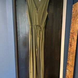 Sonoma Olive Green Jumpsuit